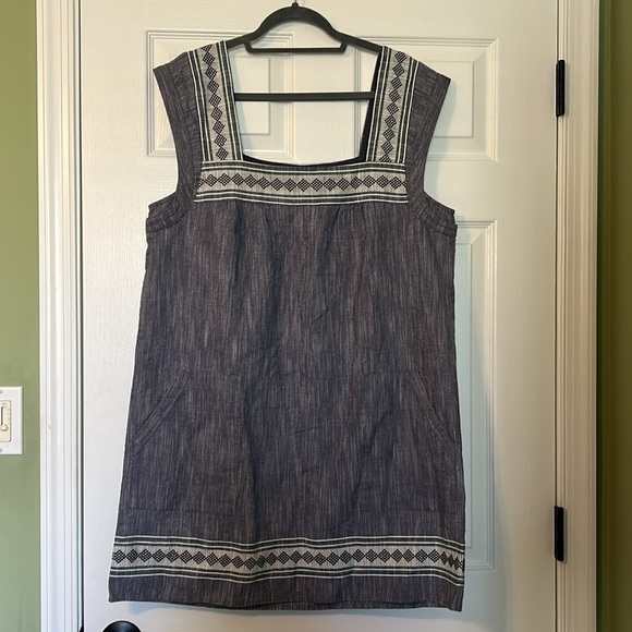 FAHERTY BRAND Hailee Dress Jacquard Size XL - Picture 5 of 7